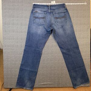 Ariat Men's Legacy M5 Jeans Medium Blue Denim Straight Fit Size 34x36